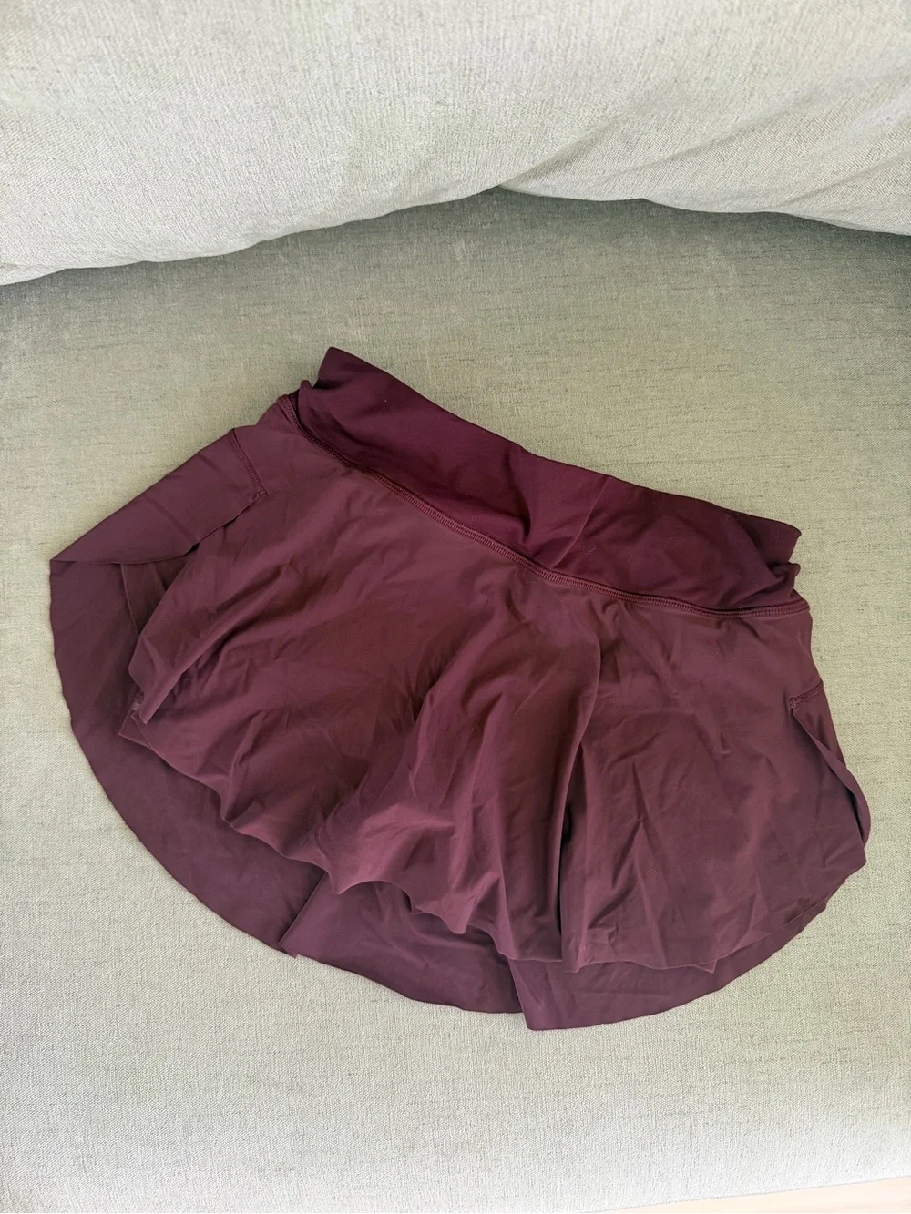 lululemon athletica Maroon Circle Skirt